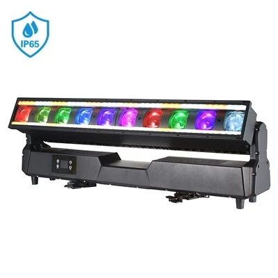 Awyr Agored 10x60W LED Symud Pennaeth Golau Beam